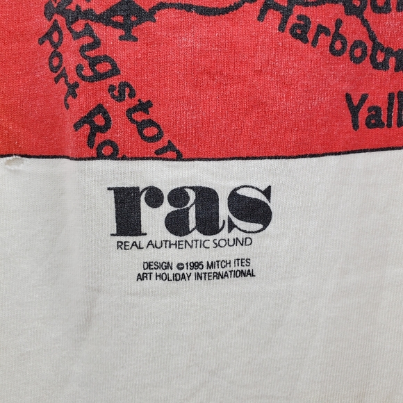 Vintage Israel Vibration 95 On the Rock Graphic T - Picture 7 of 11